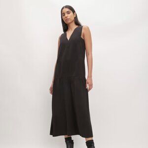 Everlane TENCEL™ V-Neck Dress Black